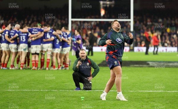 150226 - Wales v France, 2026 Guinness Six Nations - Army half time try score