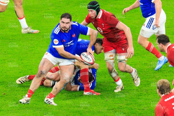 150226 - Wales v France - Guinness Six Nations - Regis Montagne of France