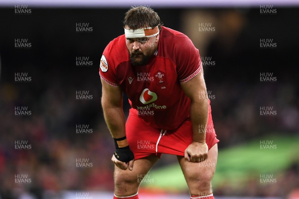 150226 - Wales v France - Guinness Men's Six Nations - Tomas Francis of Wales