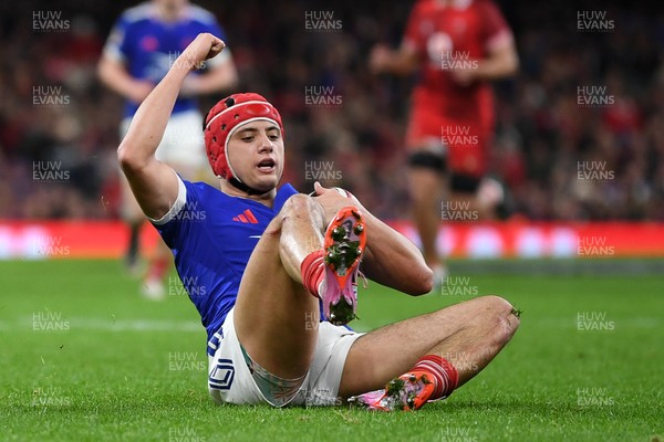 150226 - Wales v France - Guinness Men's Six Nations - Louis Bielle-Biarrey of France