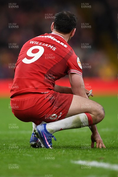 150226 - Wales v France - Guinness Men's Six Nations - Tomos Williams of Wales