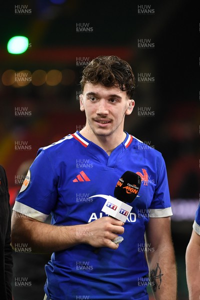 150226 - Wales v France - Guinness Men's Six Nations - Fabien Brau-Boirie of France