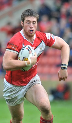 160612 - Wales v France  - Race Course Ground,  Wrexham - Ross Divorty of Wale