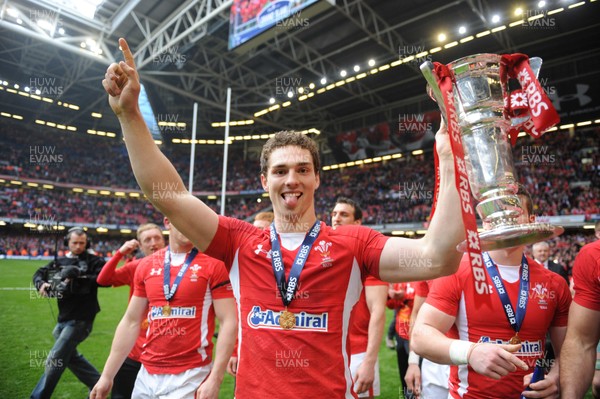 170312 - RBS Six Nations 2012 - Wales v France -Grand Slam celebrations,  George North