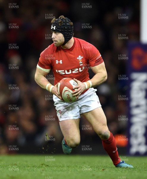 170318 - Wales v France - NatWest 6 Nations 2018 - Leigh Halfpenny of Wales