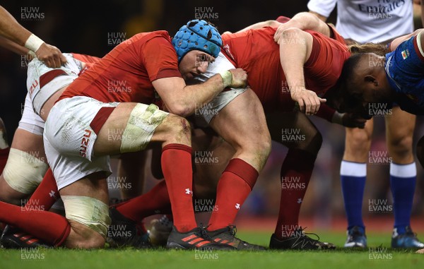 170318 - Wales v France - NatWest 6 Nations 2018 - Justin Tipuric of Wales