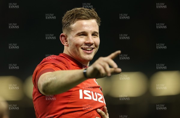 170318 - Wales v France - Natwest 6 Nations Championship - Elliot Dee of Wales at full time