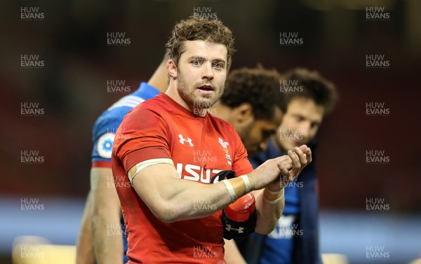 170318 - Wales v France - Natwest 6 Nations Championship - Leigh Halfpenny of Wales