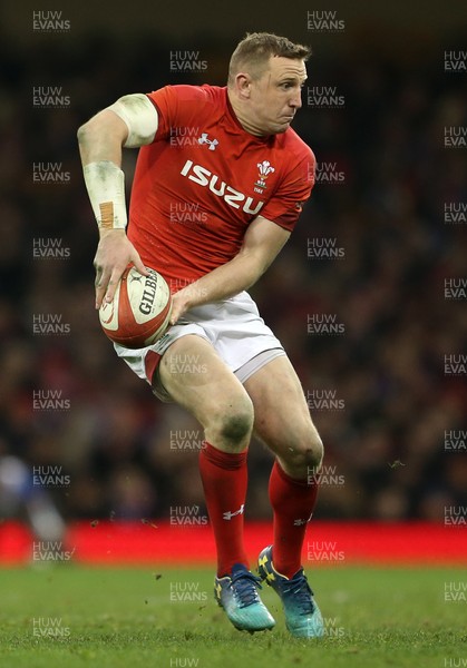 170318 - Wales v France - Natwest 6 Nations Championship - Hadleigh Parkes of Wales