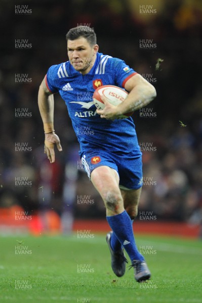 170318 - Wales v France - NatWest 6 Nations Championship - Remy Grosso of France 