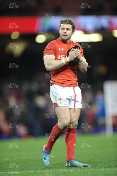 170318 - Wales v France - NatWest 6 Nations Championship - Leigh Halfpenny of Wales 