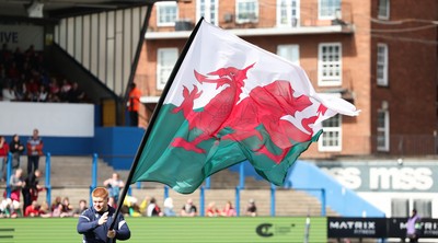 180426 - Wales v France, Guinness Women’s 6 Nations - Force of Nature branding at the match