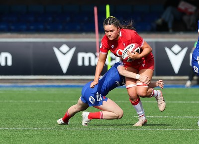 180426 - Wales v France, Guinness Women’s 6 Nations - Jorja Aiono of Wales