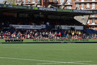 180426 - Wales v France, Guinness Women’s 6 Nations - WUKA LED ad board at half time