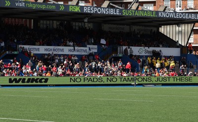 180426 - Wales v France, Guinness Women’s 6 Nations - WUKA LED ad board at half time