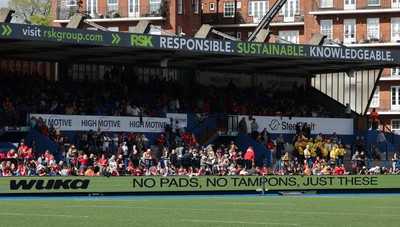180426 - Wales v France, Guinness Women’s 6 Nations - WUKA LED ad board at half time
