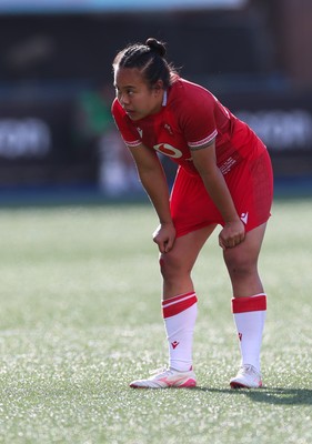 180426 - Wales v France, Guinness Women’s 6 Nations - Jenna De Vera of Wales