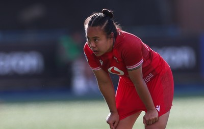 180426 - Wales v France, Guinness Women’s 6 Nations - Jenna De Vera of Wales