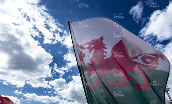 180426 - Wales v France, Guinness Women’s 6 Nations - Force of Nature branding at the match