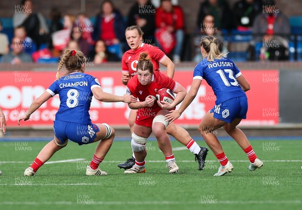 180426 - Wales v France, Guinness Women’s 6 Nations - Kate Williams of Wales