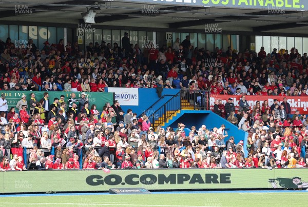 180426 - Wales v France, Guinness Women’s 6 Nations - Fans at the match