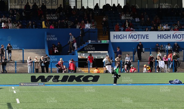 180426 - Wales v France, Guinness Women’s 6 Nations - WUKA LED ad board at half time