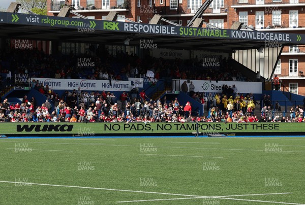 180426 - Wales v France, Guinness Women’s 6 Nations - WUKA LED ad board at half time