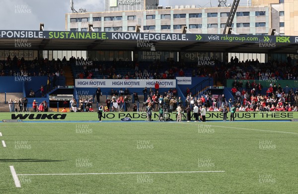 180426 - Wales v France, Guinness Women’s 6 Nations - WUKA LED ad board at half time
