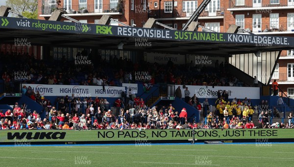 180426 - Wales v France, Guinness Women’s 6 Nations - WUKA LED ad board at half time