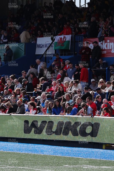 180426 - Wales v France, Guinness Women’s 6 Nations - WUKA LED ad board at half time