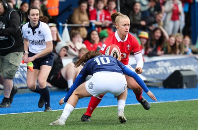 210424 - Wales v France, Guinness Women’s 6 Nations - Catherine Richards of Wales