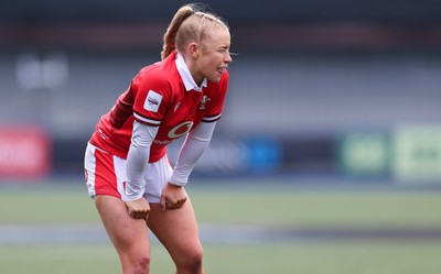 210424 - Wales v France, Guinness Women’s 6 Nations - Catherine Richards of Wales