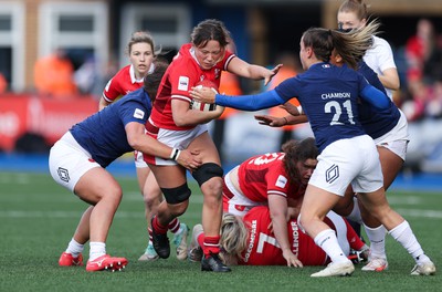 210424 - Wales v France, Guinness Women’s 6 Nations - Alisha Butchers of Wales