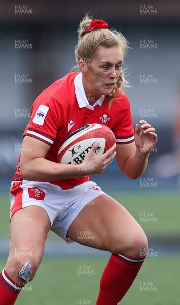210424 - Wales v France, Guinness Women’s 6 Nations - Hannah Jones of Wales