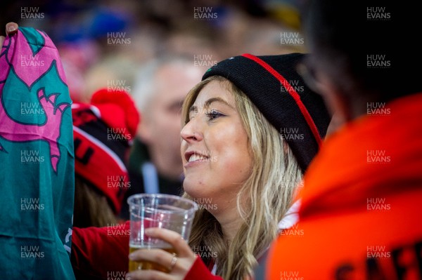 220220 - Wales v France - Guinness Six Nations - Wales fans