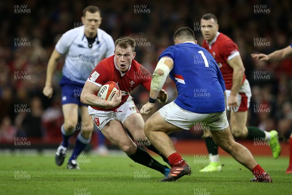 220220 - Wales v France - Guinness 6 Nations - Nick Tompkins of Wales