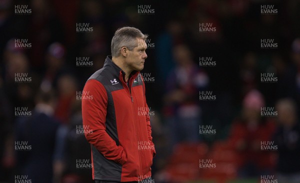 220220 - Wales v France, Guinness Six Nations Championship 2020 - Wales defence coach Byron Hayward