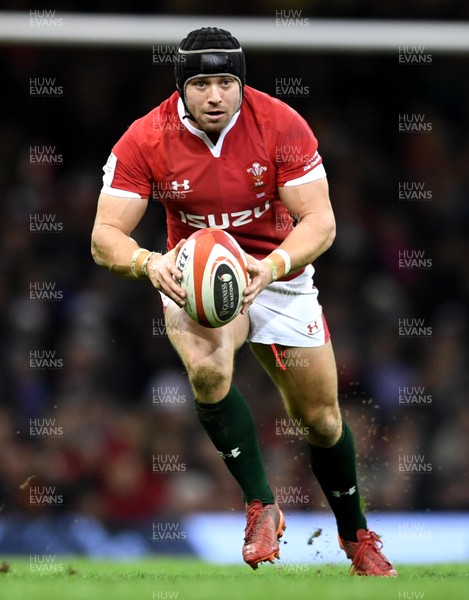 220220 - Wales v France - Guinness Six Nations - Leigh Halfpenny of Wales