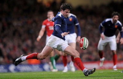 26.02.10 - Wales v France - RBS Six Nations 2010 - Francois Trinh-Duc of France. 