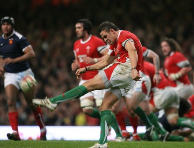 26.02.10 Wales v France... Wales' Lee Byrne. 