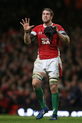 26.02.10 Wales v France... Wales' Ryan Jones. 