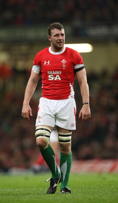 26.02.10 ... Wales v France, RBS 6 Nations 2010 -  Wales' Deiniol Jones  