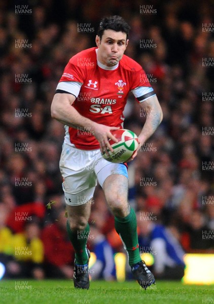 26.02.10 - Six Nations Rugby, Wales v France Wales' Stephen Jones 