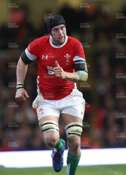 26.02.10 ... Wales v France, RBS 6 Nations 2010 -  Wales' Ryan Jones 