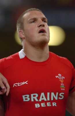 26.08.07 - Wales v France - Invesco Perpetual 2007 Summer Series - Wales' Gethin Jenkins 