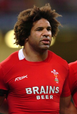 26.08.07 - Wales v France - Invesco Perpetual 2007 Summer Series - Wales' Colin Charvis 