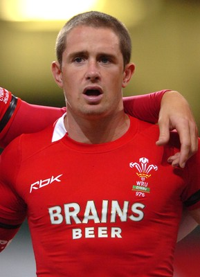 26.08.07 - Wales v France - Invesco Perpetual 2007 Summer Series - Wales' Shane Williams 