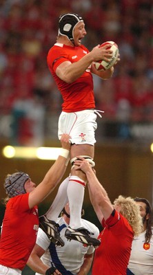 26.08.07 - Wales v France - Invesco Perpetual 2007 Summer Series - Wales' Ian Gough 