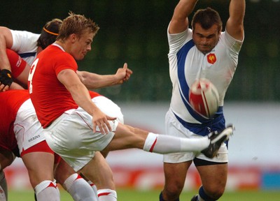 26.08.07 - Wales v France - Invesco Perpetual 2007 Summer Series - Wales' Dwayne Peel 