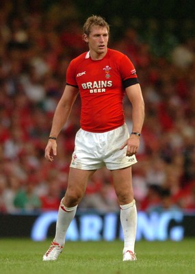 26.08.07 - Wales v France - Invesco Perpetual 2007 Summer Series - Wales' Jamie Robinson 